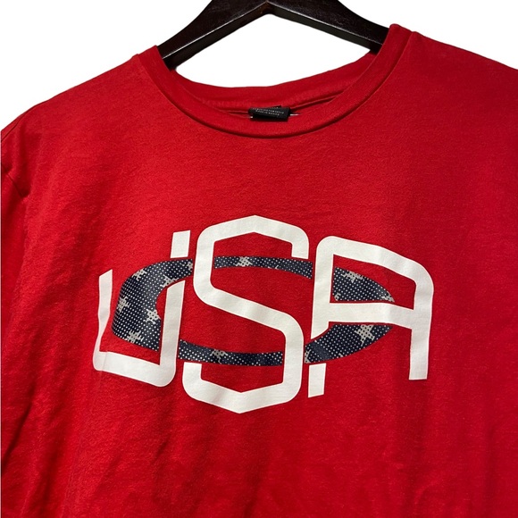 Vintage Oakley T-Shirt Size XL Center Logo TEAM USA 90s Y2K Olympics Rare - Picture 2 of 8